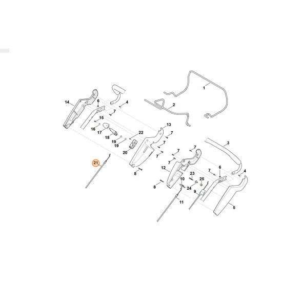 STIHL    Cięgno 6375 700 7501